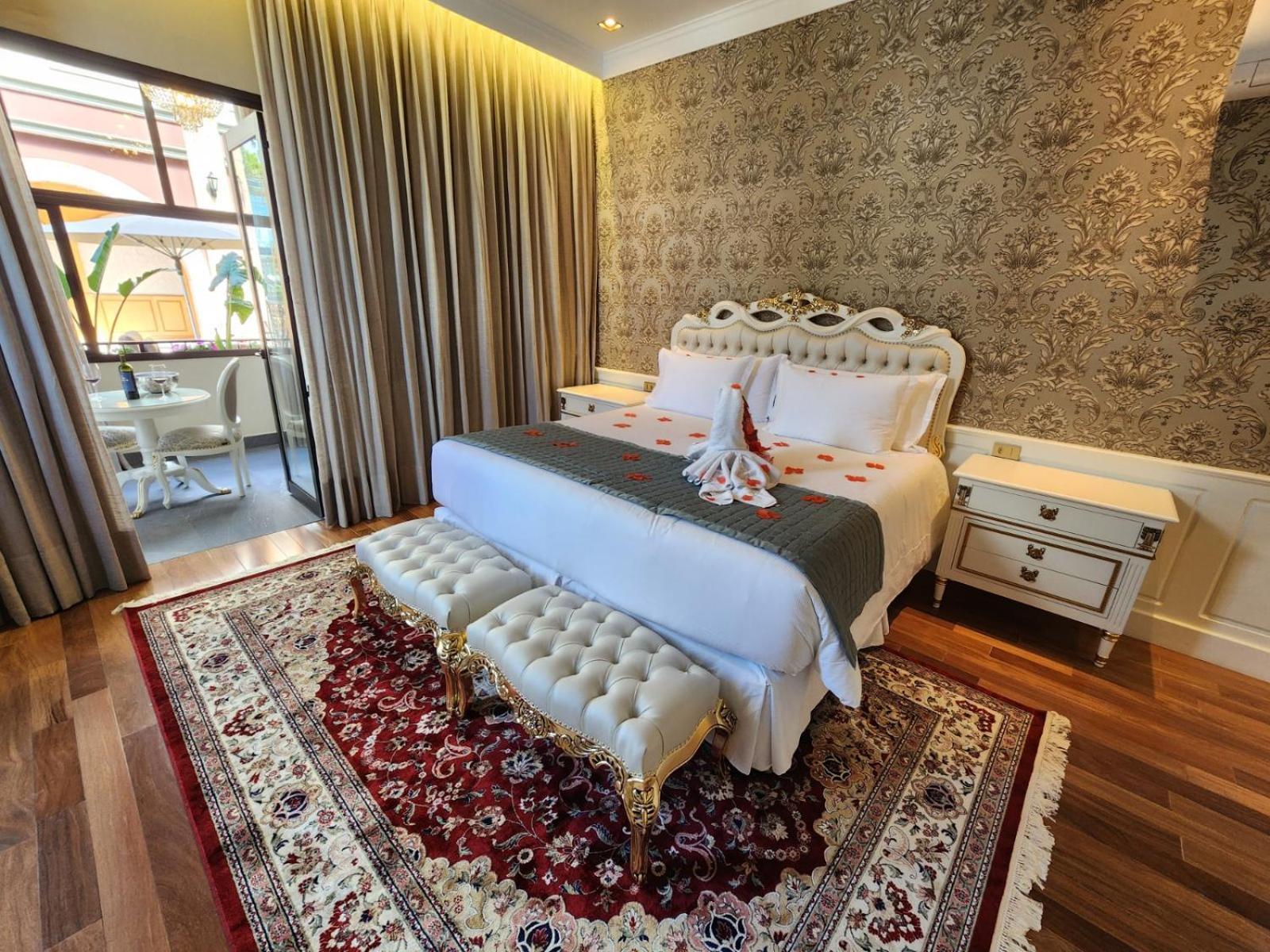 포우사다 루이스 XV 호텔 Campos do Jordão 객실 사진 A bedroom at the hotel